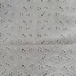 cotton eyelet embroidery fabric