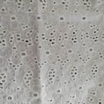 cotton eyelet embroidery fabric